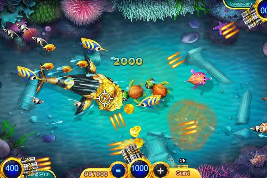 Play fish shooting games for money