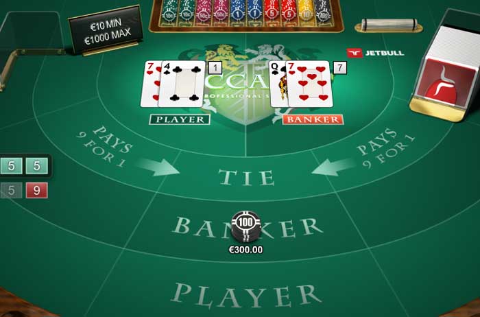 Formula for playing baccarat online to make money